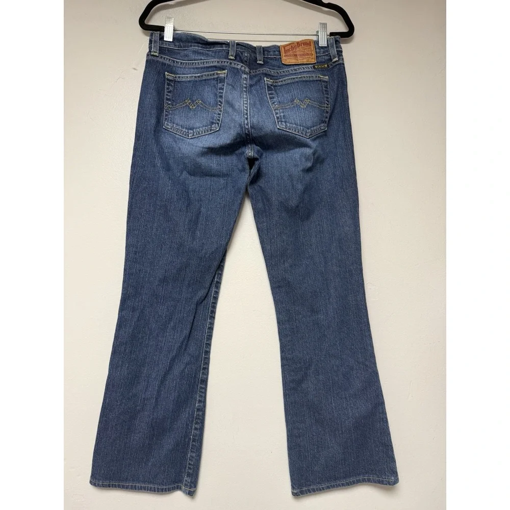 Lucky Brand Sweet N Low Short Length Women's Blue‎ Jeans Size 8 Y2K